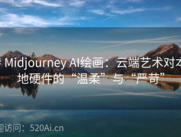 # Midjourney AI绘画：云端艺术对本地硬件的“温柔”与“严苛”